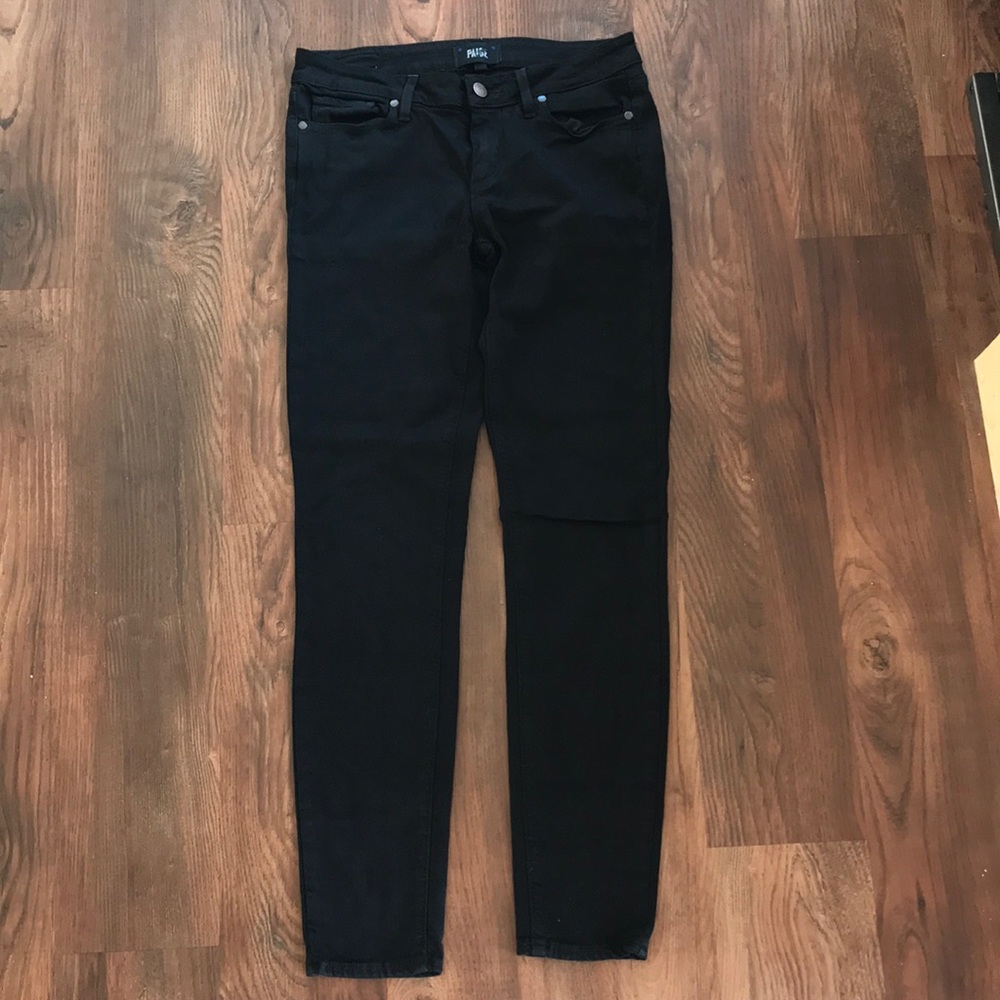 Paige black verdugo ultra skinny jeans - brand new
